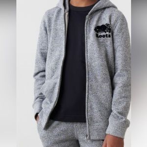 ROOTS Organic Full-zip hoodie, 14-16 year old